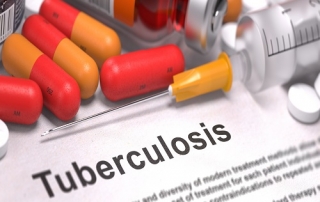 Diagnosis - Tuberculosis. Medical Concept.